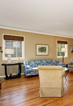 Woven Wood Shades in West Hollywood